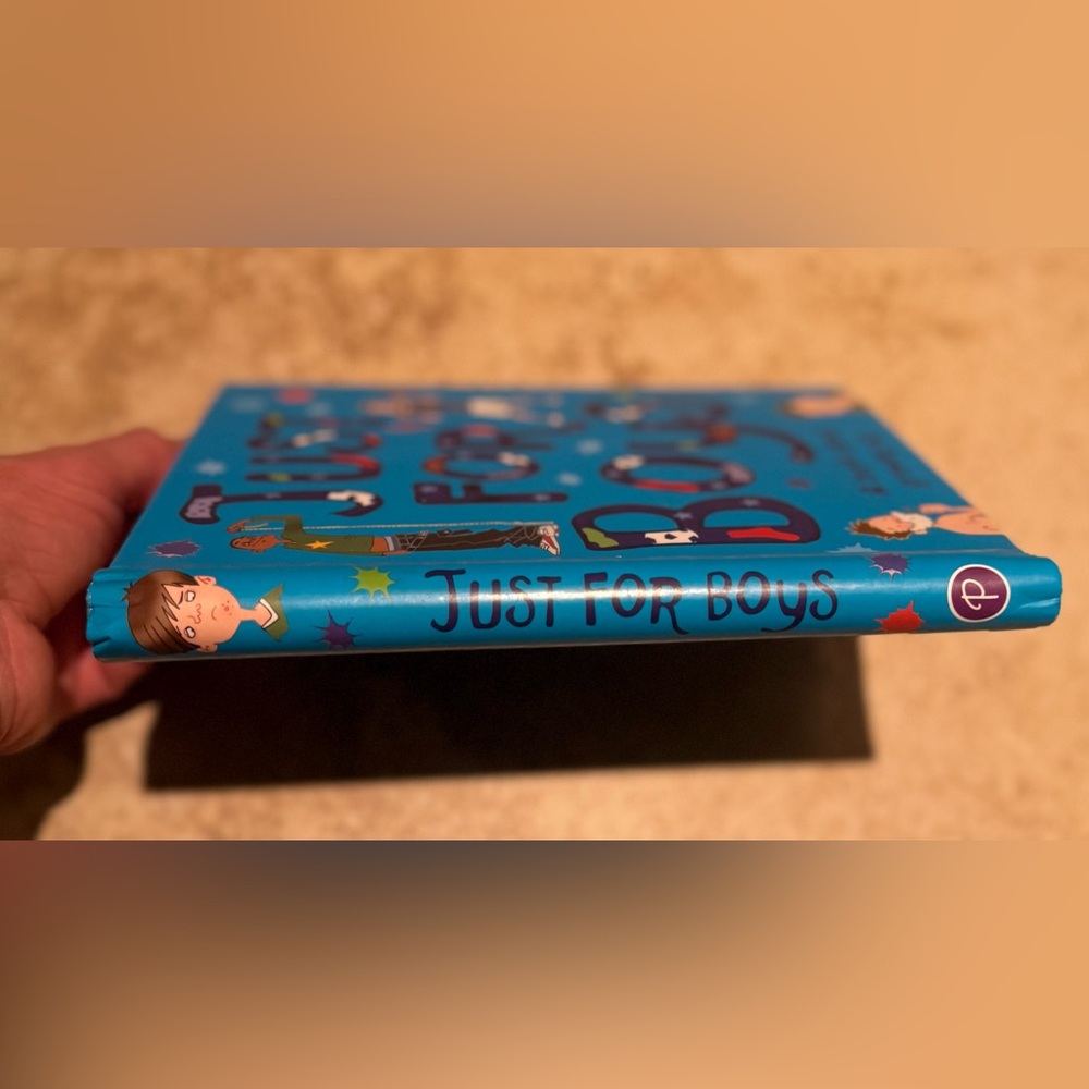 Just For Boys: A Book About Growing Up Hardcover Book - Picture 13 of 15
